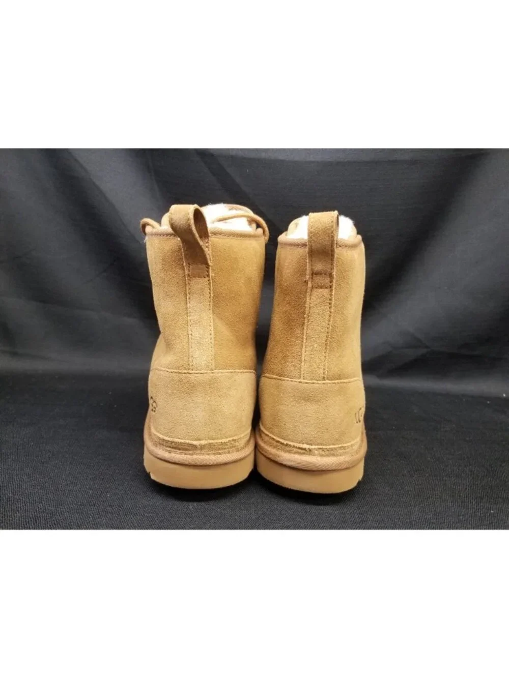 UGG Men's HARKLEY Pull-on Chestnut Brown Suede Boots Size 13 NEW IN BOX!